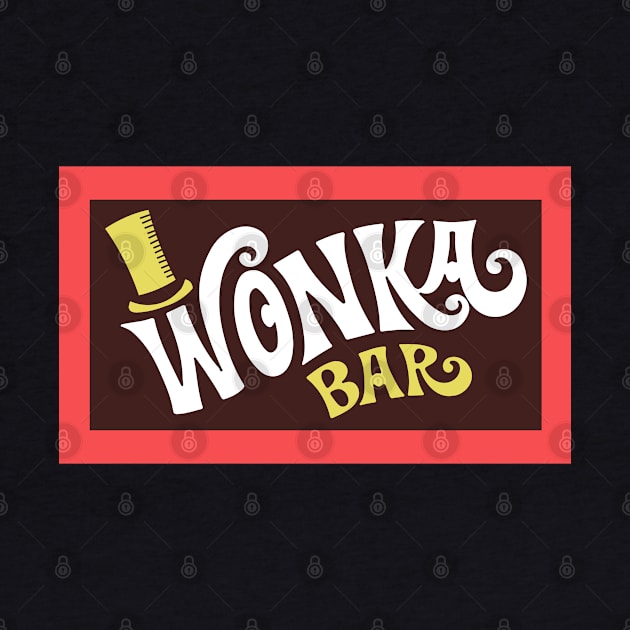 Willy Wonka Bar Logo by tvshirts